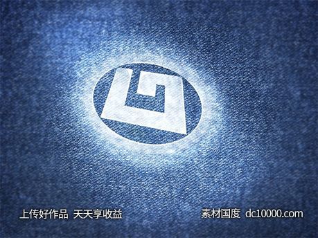 LOGO贴图样机PSD展示效果图-源文件-素材国度dc10000.com