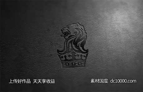 LOGO贴图样机PSD展示效果图-源文件-素材国度dc10000.com