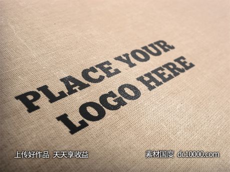 LOGO贴图样机PSD展示效果图-源文件-素材国度dc10000.com