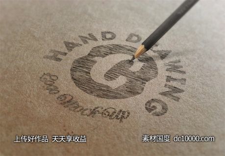 LOGO贴图样机PSD展示效果图-源文件-素材国度dc10000.com