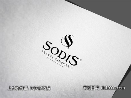 LOGO贴图样机PSD展示效果图-源文件-素材国度dc10000.com