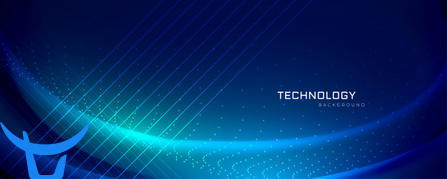 源文件下载  酷炫科技背景图片 Technology banner design with light effects Vector【eps，jpg】  