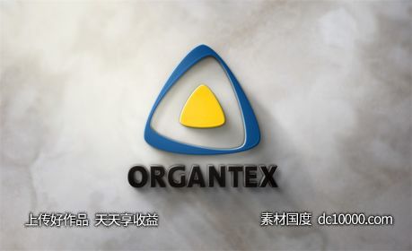 LOGO贴图样机PSD展示效果图-源文件-素材国度dc10000.com