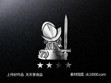 LOGO贴图样机PSD展示效果图-源文件-素材国度dc10000.com