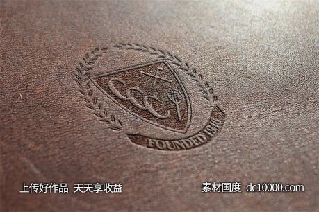 LOGO贴图样机PSD展示效果图-源文件-素材国度dc10000.com