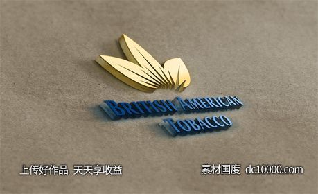 LOGO贴图样机PSD展示效果图-源文件-素材国度dc10000.com