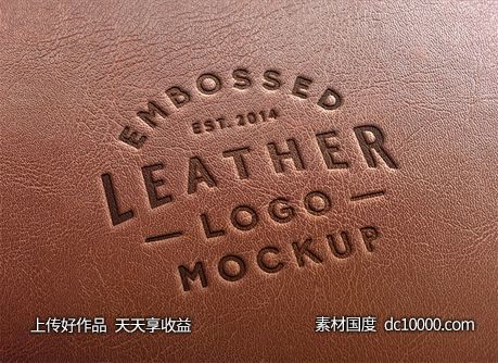 LOGO贴图样机PSD展示效果图-源文件-素材国度dc10000.com