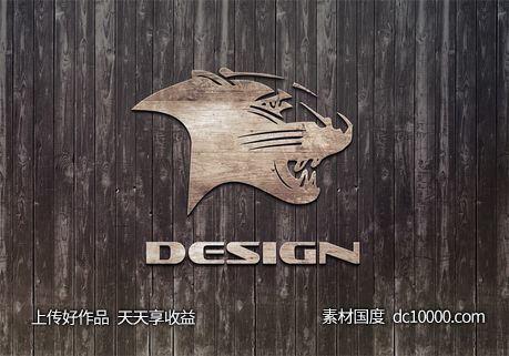 LOGO贴图样机PSD展示效果图-源文件-素材国度dc10000.com