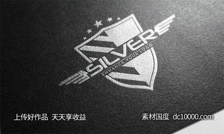 LOGO贴图样机PSD展示效果图-源文件-素材国度dc10000.com