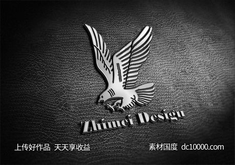 LOGO贴图样机PSD展示效果图-源文件-素材国度dc10000.com