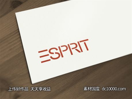 LOGO贴图样机PSD展示效果图-源文件-素材国度dc10000.com