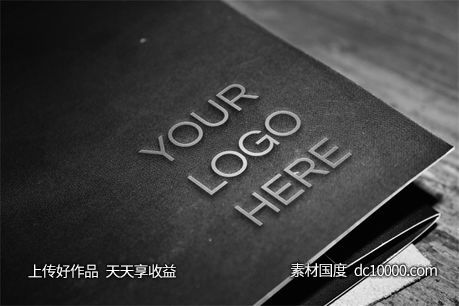 LOGO贴图样机PSD展示效果图-源文件-素材国度dc10000.com