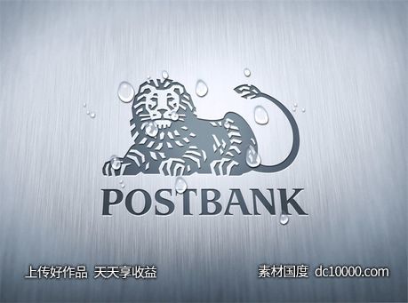 LOGO贴图样机PSD展示效果图 - 源文件