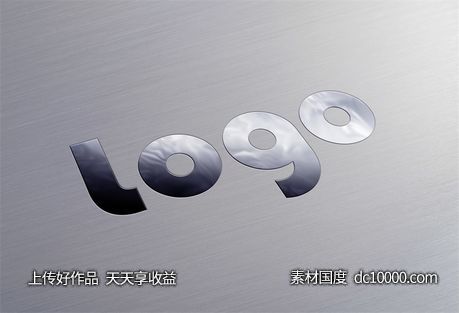 LOGO贴图样机PSD展示效果图-源文件-素材国度dc10000.com