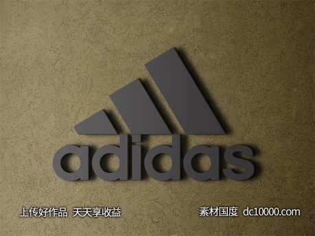 LOGO贴图样机PSD展示效果图-源文件-素材国度dc10000.com