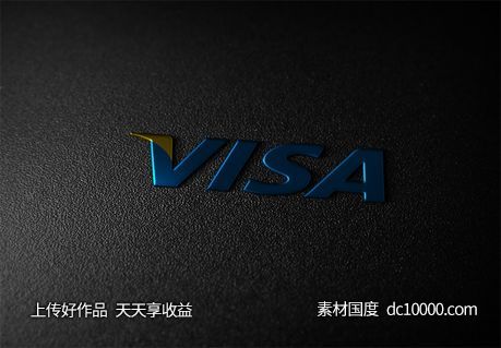 LOGO贴图样机PSD展示效果图 - 源文件