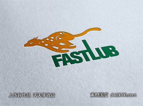 LOGO贴图样机PSD展示效果图-源文件-素材国度dc10000.com