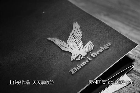 LOGO贴图样机PSD展示效果图-源文件-素材国度dc10000.com