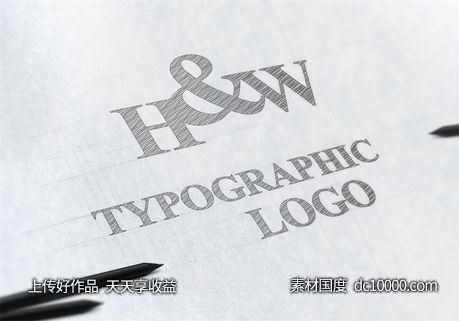 LOGO贴图样机PSD展示效果图-源文件-素材国度dc10000.com