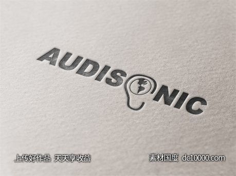 LOGO贴图样机PSD展示效果图-源文件-素材国度dc10000.com