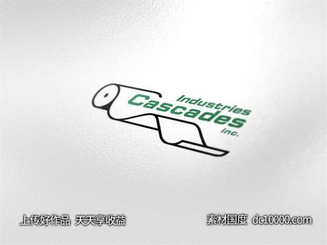 LOGO贴图样机PSD展示效果图-源文件-素材国度dc10000.com