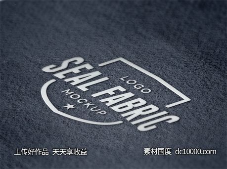 LOGO贴图样机PSD展示效果图-源文件-素材国度dc10000.com