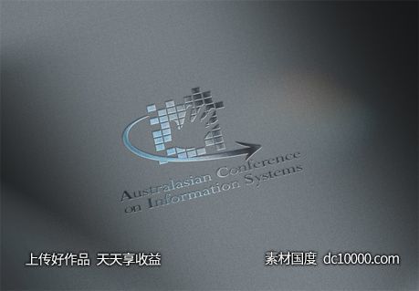 LOGO贴图样机PSD展示效果图-源文件-素材国度dc10000.com