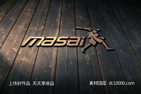 LOGO贴图样机PSD展示效果图-源文件-素材国度dc10000.com