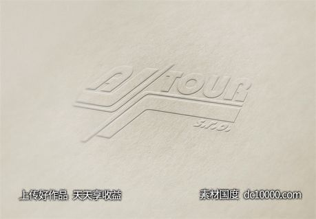 LOGO贴图样机PSD展示效果图-源文件-素材国度dc10000.com