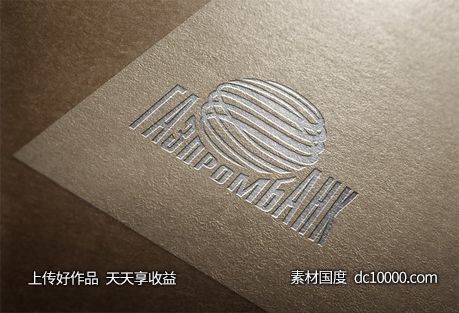 LOGO贴图样机PSD展示效果图-源文件-素材国度dc10000.com