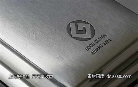 LOGO贴图样机PSD展示效果图 - 源文件