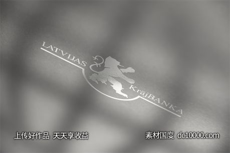 LOGO贴图样机PSD展示效果图 - 源文件