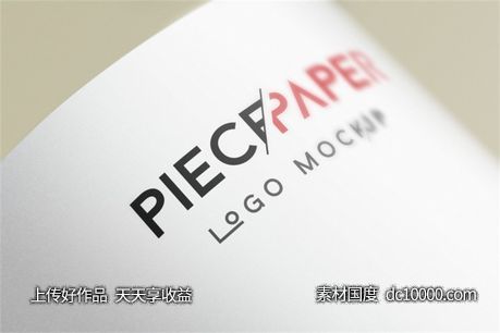 LOGO贴图样机PSD展示效果图-源文件-素材国度dc10000.com