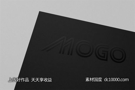 LOGO贴图样机PSD展示效果图-源文件-素材国度dc10000.com