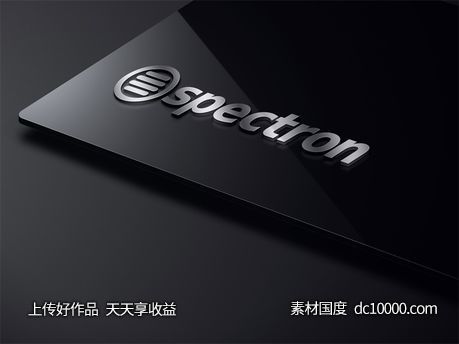 LOGO贴图样机PSD展示效果图-源文件-素材国度dc10000.com