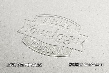 LOGO贴图样机PSD展示效果图-源文件-素材国度dc10000.com