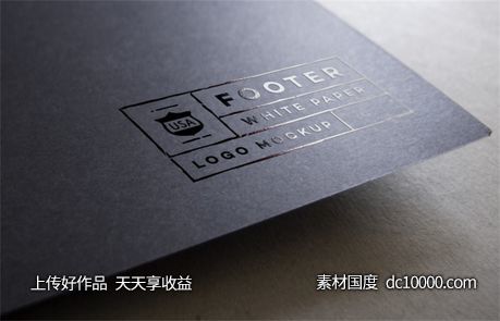 LOGO贴图样机PSD展示效果图-源文件-素材国度dc10000.com