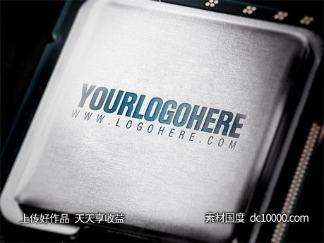 LOGO贴图样机PSD展示效果图-源文件-素材国度dc10000.com