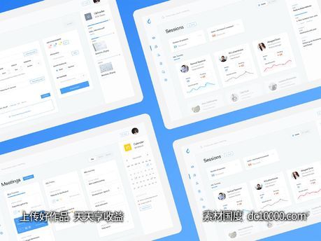 ooto Productivity Dashboards-源文件-素材国度dc10000.com