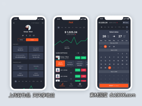 金融app ui .fig素材下载-源文件-素材国度dc10000.com