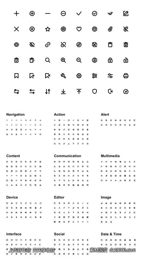 Super Basic Icons .sketch图标素材下载-源文件-素材国度dc10000.com