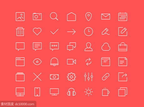 48  icons 图标 UI - 源文件