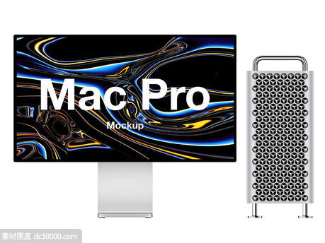 Mac Pro Mockup .sketch .psd .fig素材下载 - 源文件
