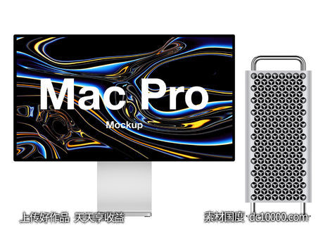 Mac Pro Mockup .sketch .psd .fig素材下载-源文件-素材国度dc10000.com