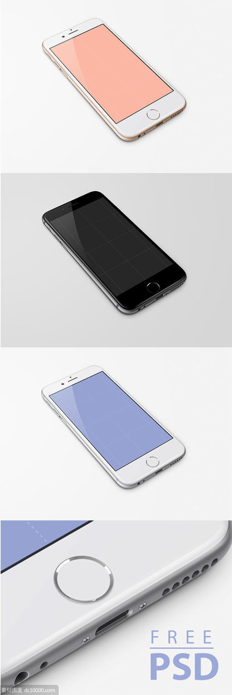 iPhone 6, 4.7-inch psd 机身效果下载 - 源文件