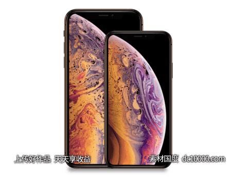 iPhone XS and iPhone XS Max mockup .sketch下载 - 源文件