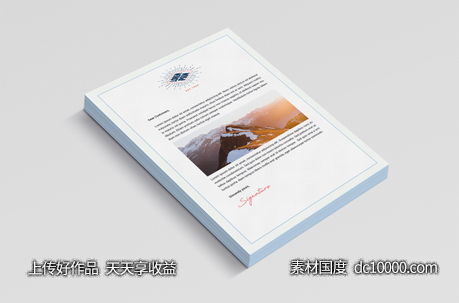 致商务文具样机PSD素材-源文件-素材国度dc10000.com