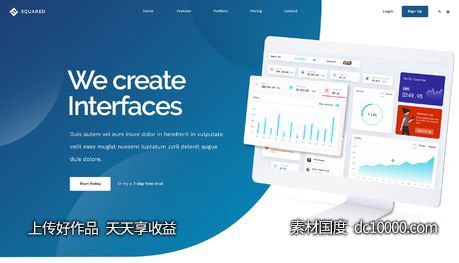 网站banner横幅电商页面数据PSD素材-源文件-素材国度dc10000.com