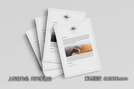 致商务文具样机PSD素材-源文件-素材国度dc10000.com