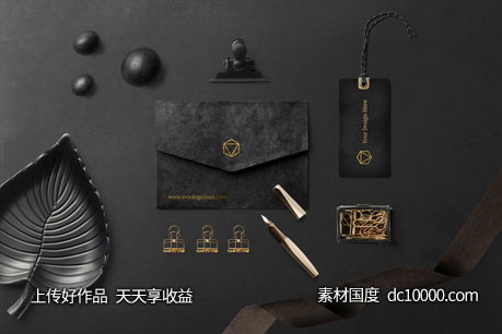 时尚豪华桌面贴图样机psd素材-源文件-素材国度dc10000.com